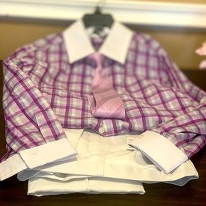 🛍️Boys 2 piece set outfit in light purple SZ 8